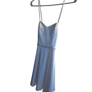 White size 5 womens dress mini  classy